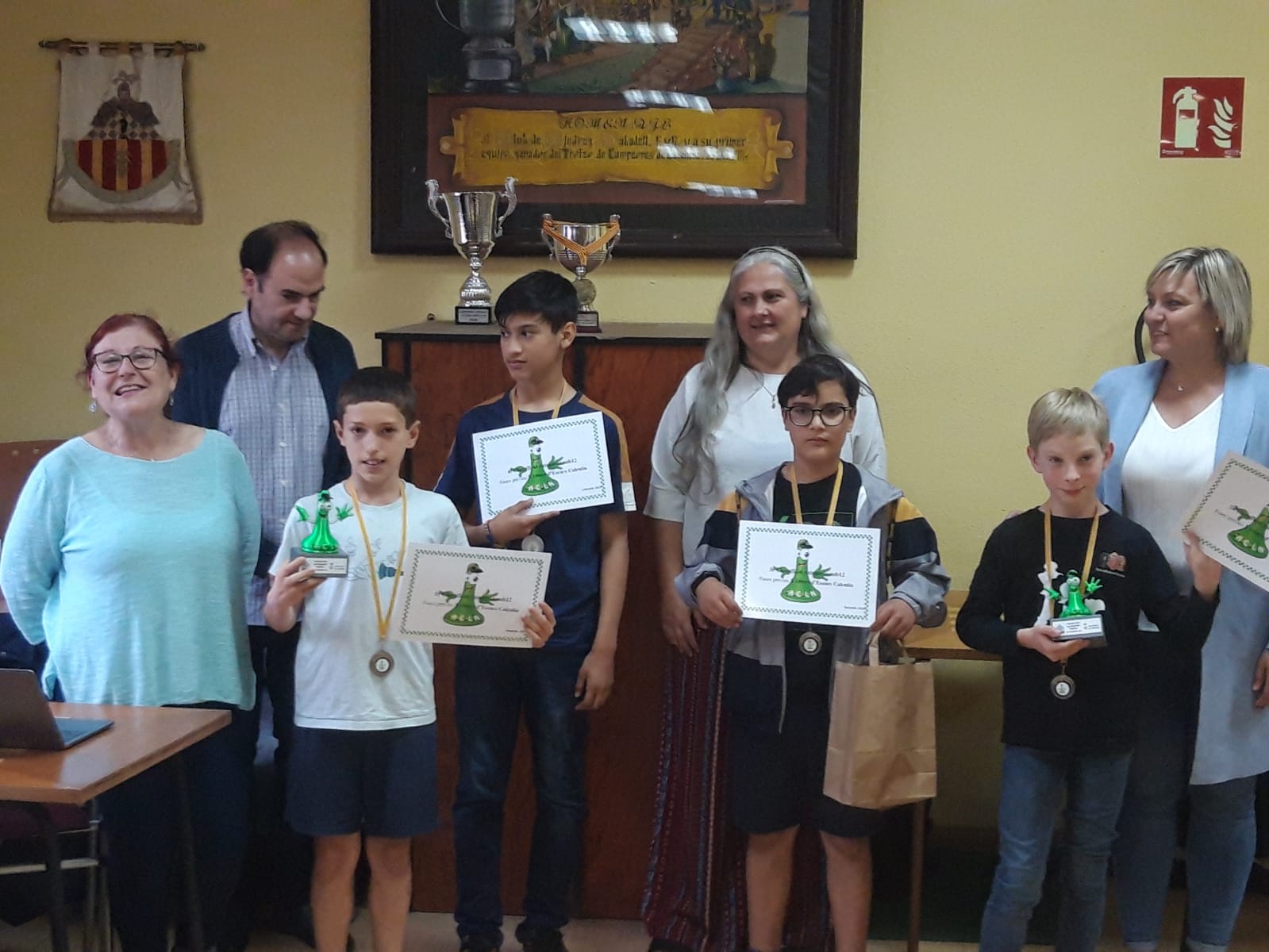 Luca Badia guanya el grup verd del torneig Calculin